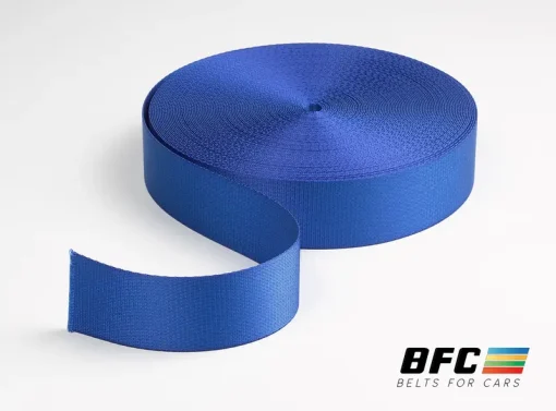Cinta azul eléctrico premium para cinturón de seguridad