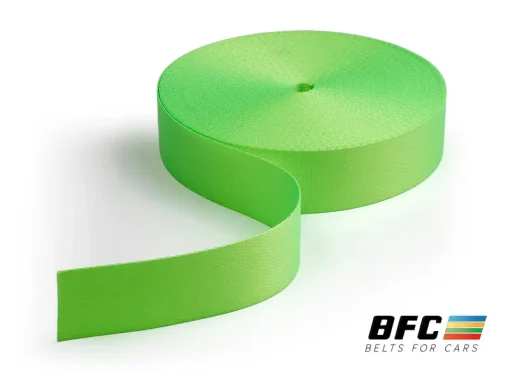 Cinta verde premium para cinturón de seguridad