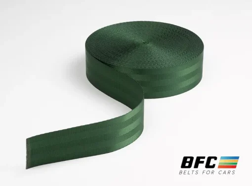 Cinta verde standard para cinturón de seguridad