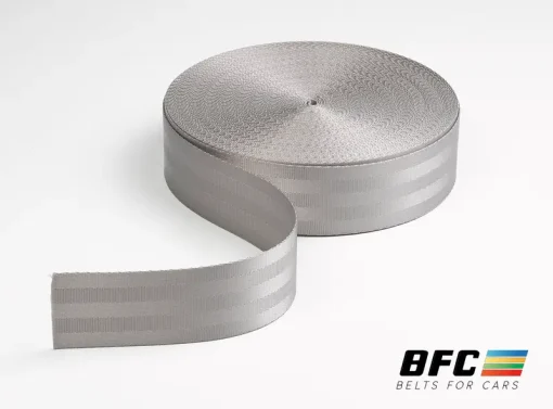 Cinta gris standard para cinturón de seguridad