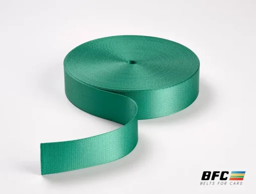 Cinta aguamarina premium para cinturón de seguridad