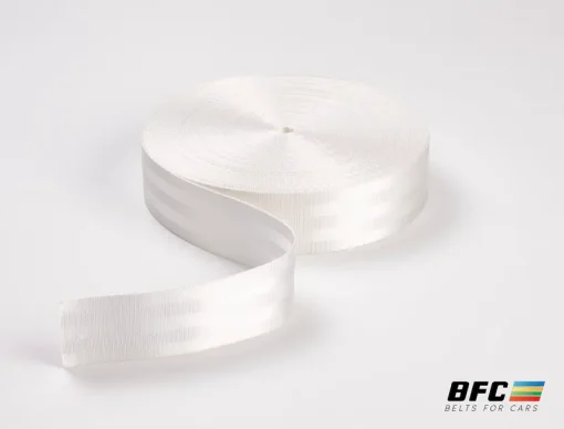 Cinta blanca standard para cinturón de seguridad