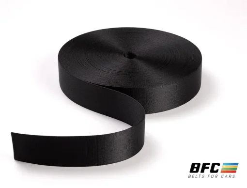 Cinta negra premium para cinturón de seguridad